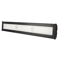 Průmyslová High Bay lineární LED lampa 150W 16500lm 5000 Cold 110° Black IP65 Masterled