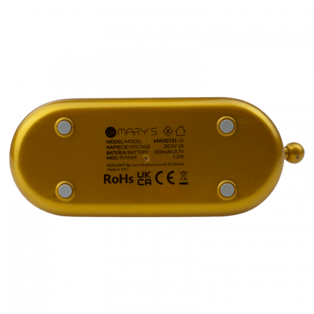 Dětské noční světlo LED 1,2W 3000K teplá bílá USB dobíjecí 800mAh růžové TOSTER MARY'S