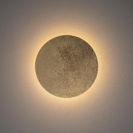 Nástěnné svítidlo LED 7W 60lm 3000K Warm Gold Modern RING WOOD LED S 10280 Nowodvorski