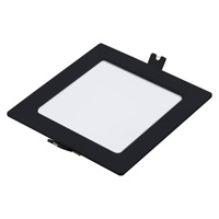 Plafond LED stropní svítidlo Povrchová nástěnná svítidla 6W 4000K Black Minimalist Shaun2 Rabalux