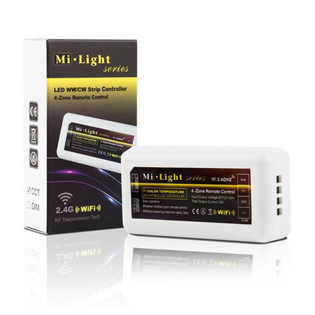 Ovladač pro CCT 12/24V 10A Mi-Light Wi-Fi LED pásky - FUT035