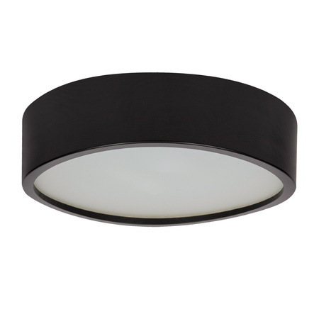 Dekorativní stropní svítidlo Plafond LED pro povrchovou montáž E27 Round Black Jasmin Kanlux