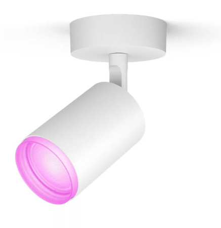 Bílá a barevná ambientní lampa Philips HUE Fugato 1x4,2W Bluetooth Zigbee