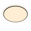 Plafond LED stropní svítidlo OZZIET 36W 2700K 50cm černé Kulaté stropní svítidlo PHILIPS