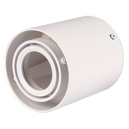 Halogenový reflektorový bodový reflektor GU10 s povrchovou montáží, kulatý, pohyblivý, bílý Masterled