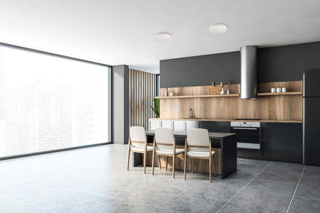 Plafond LED pro povrchovou montáž 20W 1600lm CCT IP65 Round Black BENO KANLUX