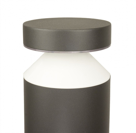 Venkovní zahradní fasádní svítidlo LED nástěnné svítidlo Delta DL-K100 6W 440lm 4000K Neutrální bila Su-Ma