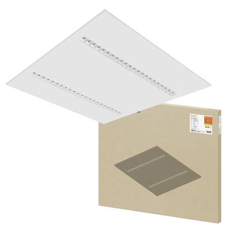 LED panel Kancelářské svítidlo Stropní svítidlo 33W 4000lm 4000K Neutrální zápustná montáž Bílá 60x60cm UGR16 IndiviLED® Ledvance