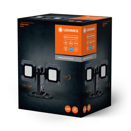 LED reflektor Pracovní lampa 60W 6450lm 6500K Double LEDVANCE
