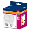 2x LED žárovka E27 A60 19W = 150W 2452lm 3000K Teplá bílá 200° OSRAM HODNOTA