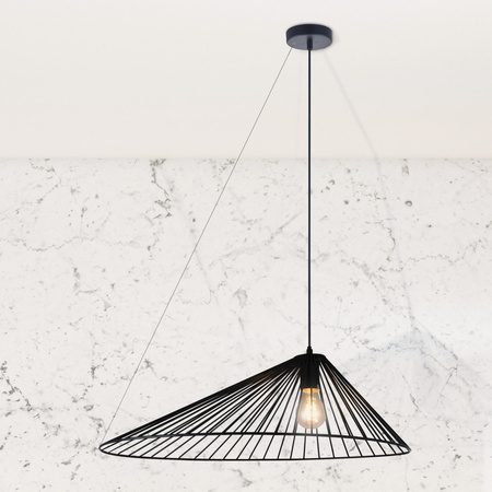 E27 Black Aurora Sanico Závěsné stropní svítidlo Goldlux