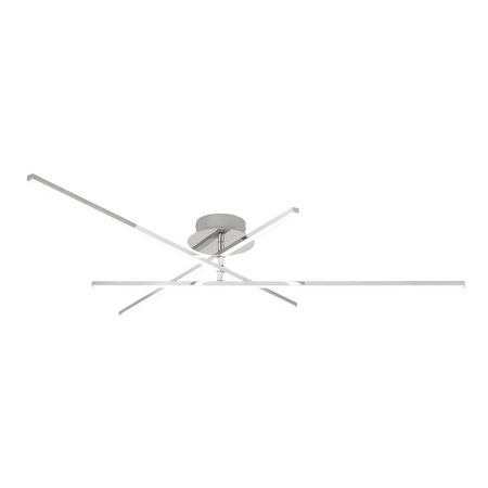 Stropní svítidlo LED pro povrchovou montáž 18W 1440lm 4000K Chrome Minimalist Meredith Rabalux