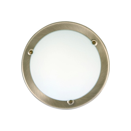Plafond LED stropní svítidlo povrchová montáž 2x E27 hnědá Classic Ufo Rabalux