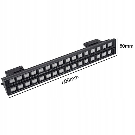 LED Track Light Lampa 3 Phase 48W 4000K 60cm