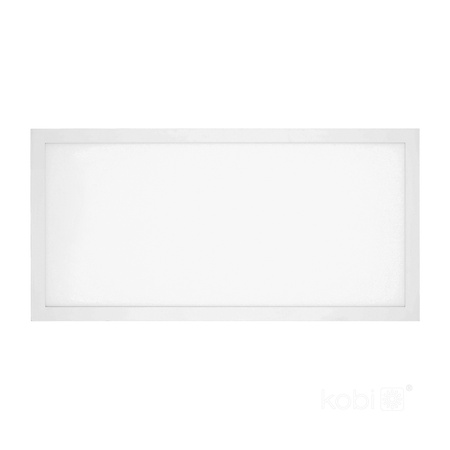 Povrchový panel LED 28W 3000lm 4000K 120° neutrální bílá 30x60cm Nelio Kobi