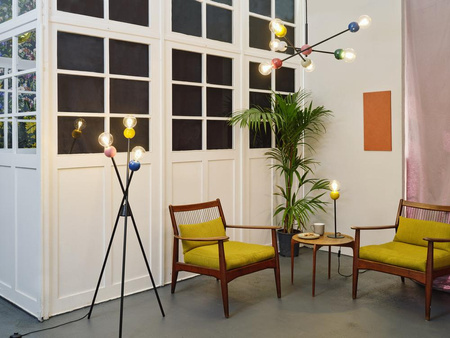 Dekorativní E27 Vícebarevný dekor Ledvance Stojací lampa