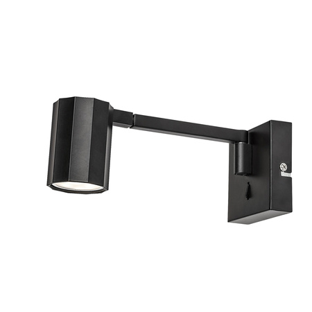 Nástěnné svítidlo LED GU10 Black Modern Carter Rabalux