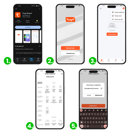 Inteligentní WiFi zásuvka, Měřič spotřeby Programovatelný časovač TUYA SMART NIVO LUMILED