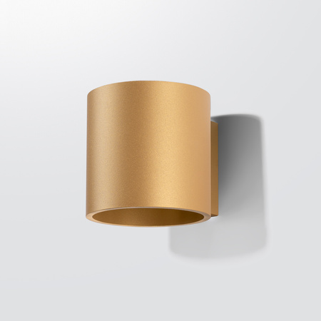 Nástěnné svítidlo ORBIS 1 G9 Gold Minimalist SOLLUX