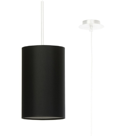 LED závěsné stropní svítidlo OTTO E27 Lustr 15cm černý SOLLUX