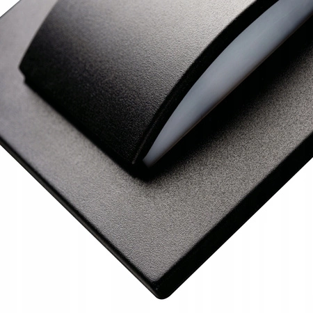 Schodišťové světlo LED 1,5W 30lm 3000K teplá bílá Square Black Erinus Kanlux