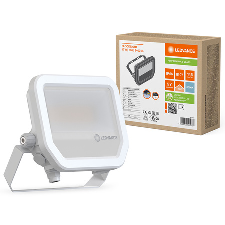 LED reflektor 17W 2400lm 6500K IP66 bílý LEDVANCE reflektor