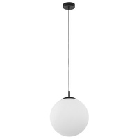 Závěsné stropní svítidlo MAXI se skleněným stínidlem černobílé klasické E27 3476 TK Lighting
