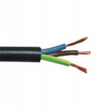 Vodič Kabel OW H05RR-F 300/500V 3x2.5mm Černý 1m ELEKTRICKÝ KABEL