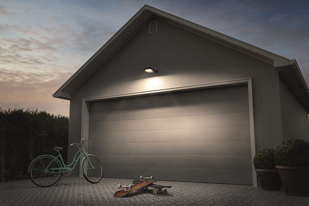 Reflektor LED 20W 1700lm 4000K IP44 šedý s pohybovým senzorem LEDVANCE světlomet Endura