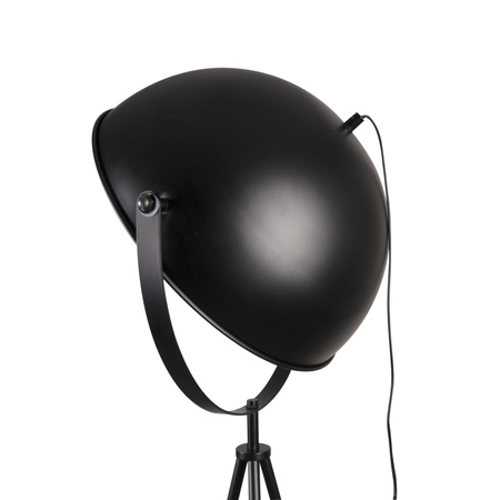 Stojící stojací lampa Sanico Goldlux E27 Black Gold Matilda