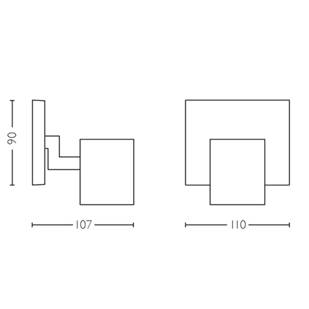 Spot Runner LED nástěnná lampa černá 4,2W CCT PHILIPS HUE Bluetooth Zigbee + stmívač
