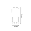 LED žárovka G9 2,5W 180lm 6500K Cold 320° Sanico Goldlux