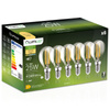 6x LED žárovka E14 Ball P45 2W = 25W 249lm 3000K Warm 360° FILAMENT LUMILED