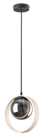 E14 Hnědé moderní stropní závěsné svítidlo Peyton Rabalux