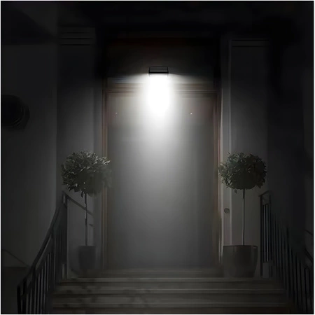 Solární LED Reflektor snímač pohybu a soumraku, 6500K IP44 CORDY LUMILED