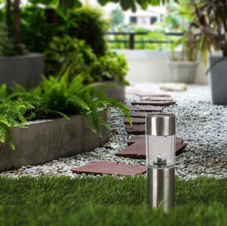 Solární zahradní lampa LED s čidlem soumraku