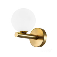 Nástěnná zásuvka pro povrchovou montáž G9 Gold Globe Elegance Kobi