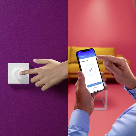 Tlačítkový spínač Bezdrátová Wi-Fi WiZ otočný spínač