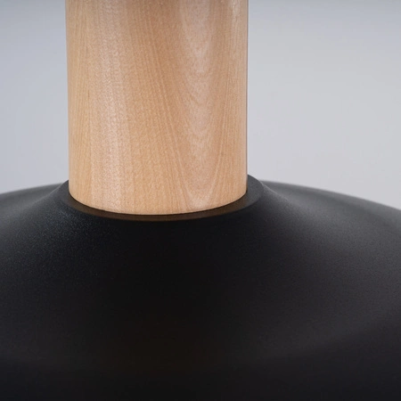 INDY E27 černá skandinávská závěsná stropní lampa SOLLUX