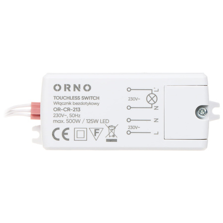 Bezdotykový spínač LED Senzor pohybu 230V 500W