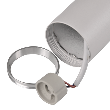 Nástěnné svítidlo Venkovní fasádní svítidlo 2 x GU10 White Silver BAMBOO Sanico Goldlux