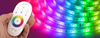 RGB+W LED páskový ovladač 288W PŘIJÍMAČ + RF dotykové dálkové ovládání 2.4GHz