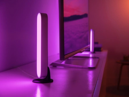 Philips HUE Play Set dvou bílých stolních lamp + napájecí adaptér 78202/1E/7