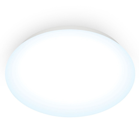 Plafond LED stropní světlo pro povrchovou montáž 17W 1700lm 4000K neutrální 32cm bílé kulaté Smart SMART WiFi Bluetooth aplikace Adria WiZ