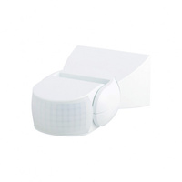 PIR senzor pohybu a soumraku IP65 Povrchová montáž bílá 12m 180° CP Ecolight