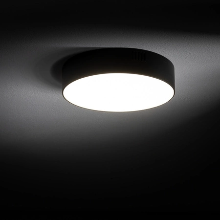 Plafond Stropní svítidlo LED 25W 1800lm 4000K Neutral Black LID ROUND 10416 Nowodvorski