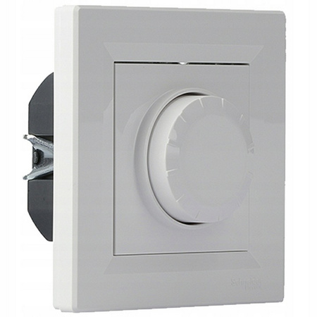 Stmívač s funkcí schodišťového spínače a rámem IP20. zapuštěný SCHNEIDER ASFORA