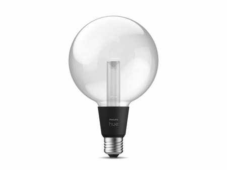 LED žárovka E27 Sphere G125 6,8W = 60W 500lm 2000-6500K CCT + RGB FILAMENT SMART Smart Bluetooth ZigBee White and Color Ambiance Philips HUE