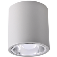 Stropní svítidlo přisazené. bodové z kovové trubky JUPITER 13. typ DOWNLIGHT E27. šedé