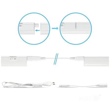 Nábytkové svítidlo LED pod skříňku 14W 1540lm 3000K teplá bílá Kobi